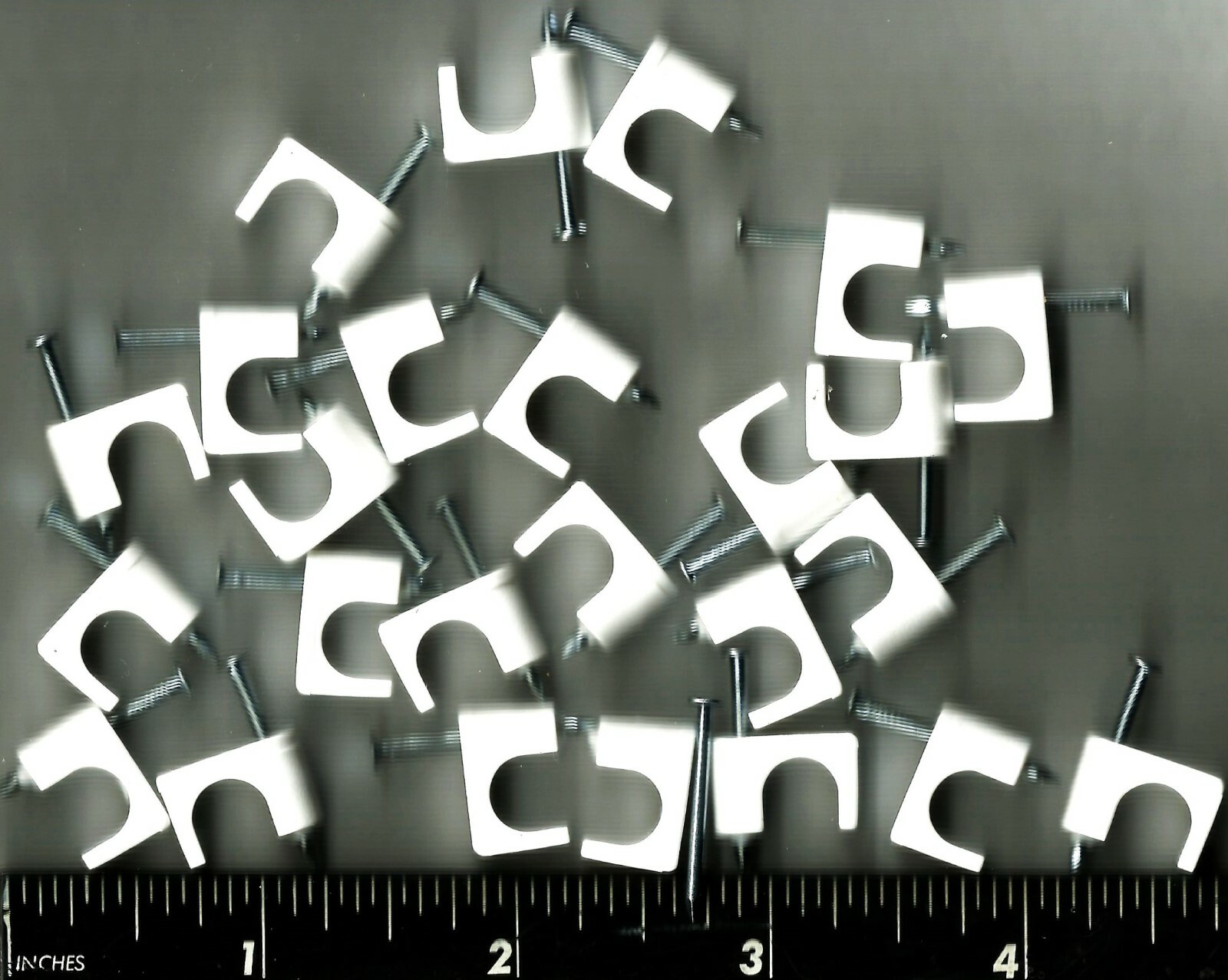 1/4″ Coaxial CABLE STAPLES White Coax Hold down Cat 5 6 Data RG-5 6 PSW-1650T