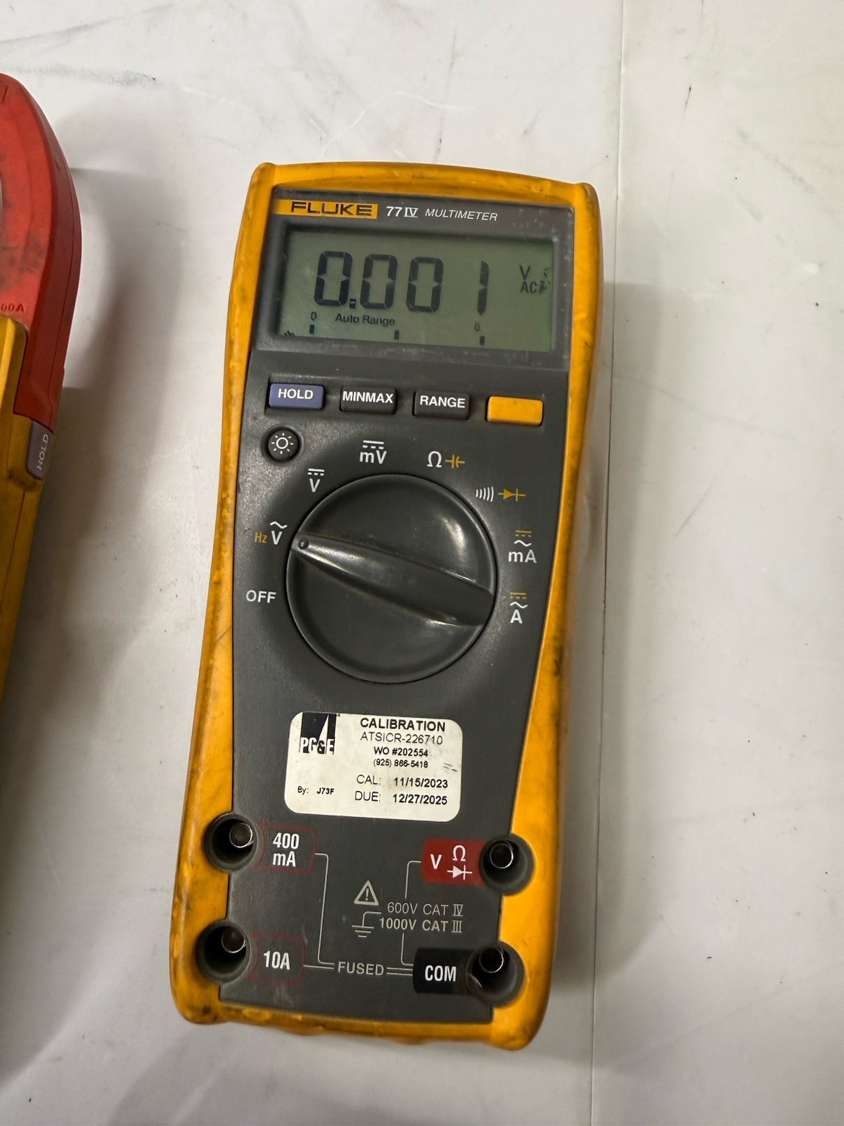 SET OF 3 FOR PARTS! FLUKE 376 FC – 77 IV – 87 – Screen Issues – UNTESTED