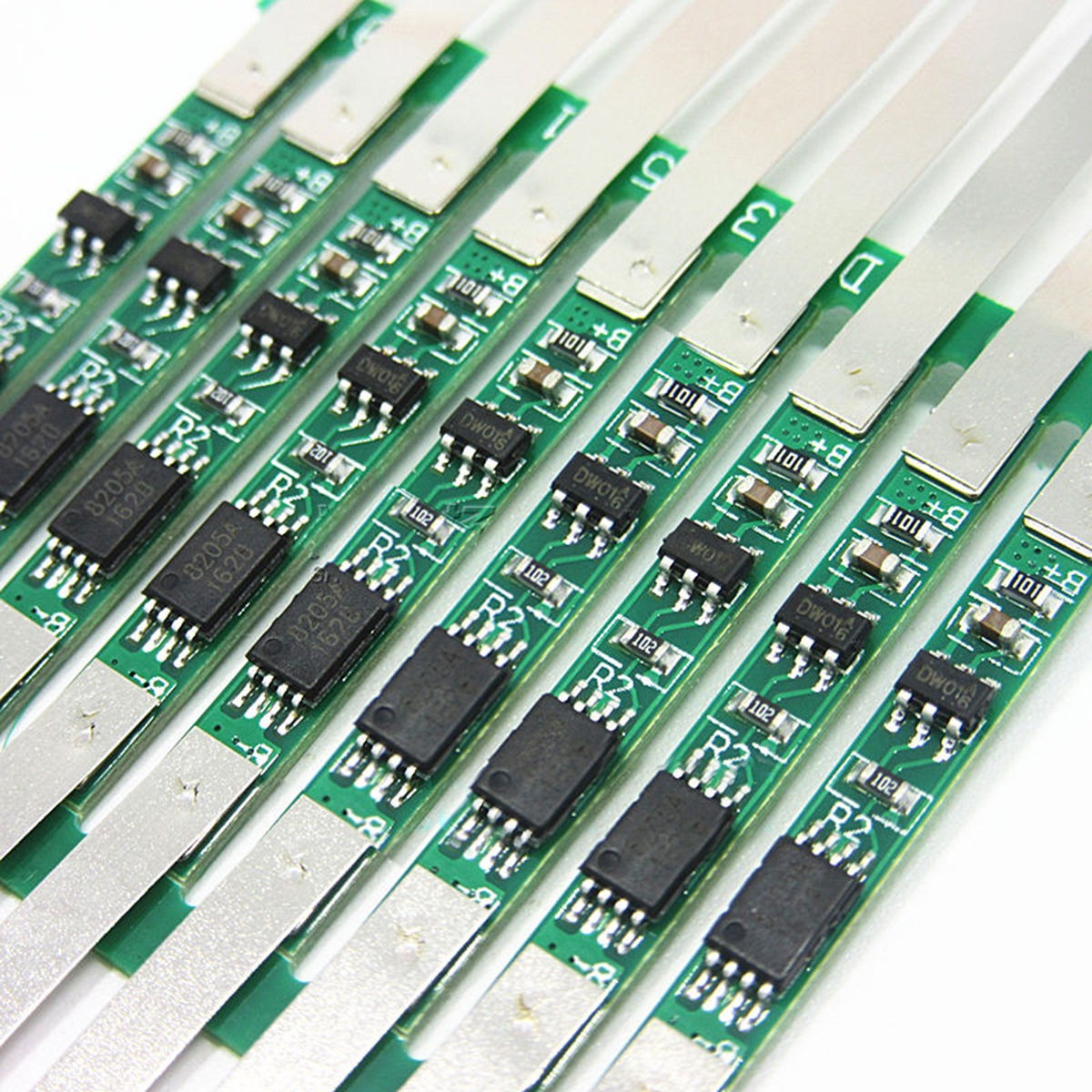 Protection PCB Board Main IC With Solder Belt For 18650 Li-ion lithium Battery