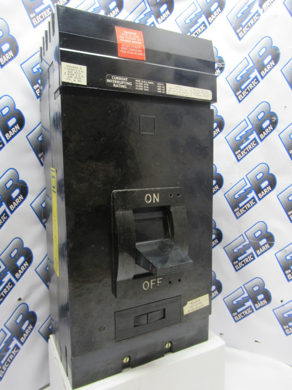Square D LA36300 Circuit Breaker 300 Amp 600 Volt 3P ILINE Black 30K -WARRANTY