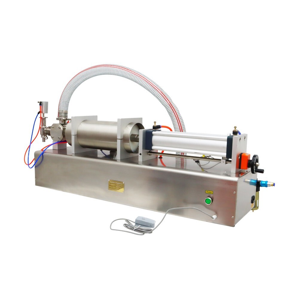 Paste Liquid Filling Machine 110V 1000-5000ml Oil Shampoo Stainless Steel Filler