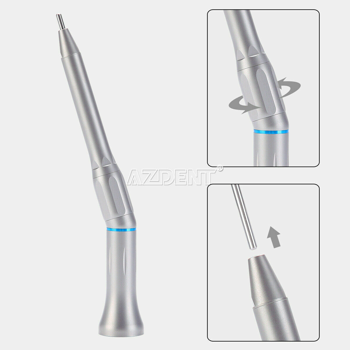 Dental Surgical Straight Head 1:1 Direct Drive 20 Degree Operation Handpiece