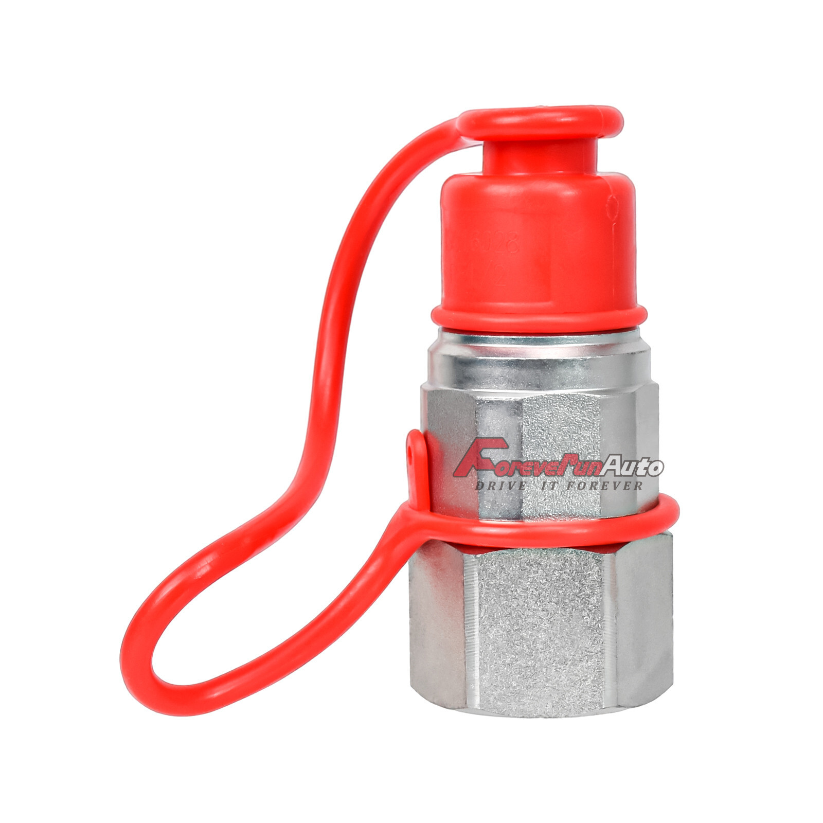 2 Sets 3/4″ NPT Flat Face Hydraulic Quick Connect Couplers Couplings Skid Steer