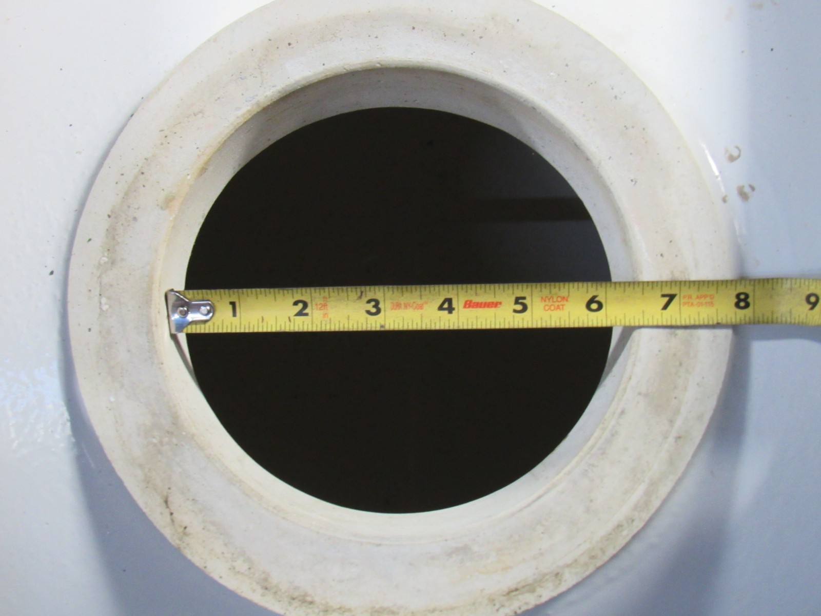 NO NAME BALL MILL BARREL DRUM ONLY W/ LIDS 30″ BODY 20-1/2″ INSIDE