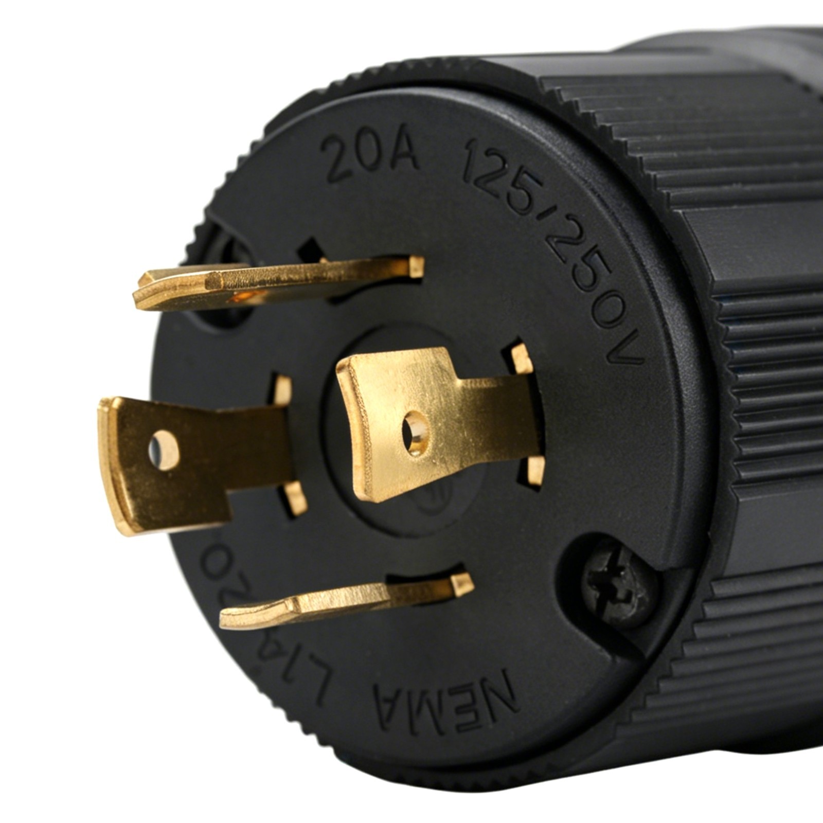 L14-20P Twist Lock Plug for Generator 20 Amp 125/250V NEMA Connector