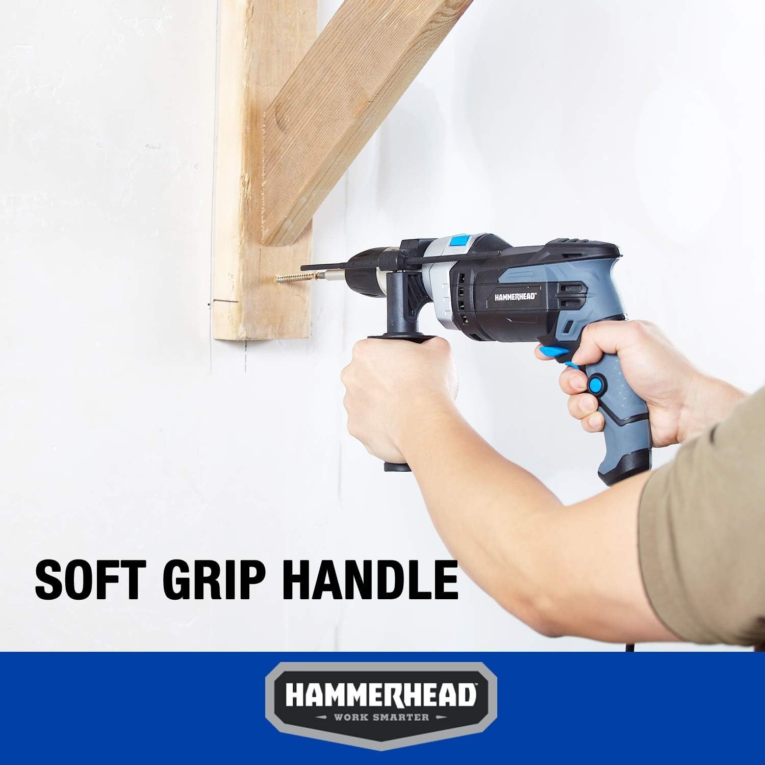 Multi-Function 1/2 Inch Hammer Drill – 7.5A Power & Variable Speed Control