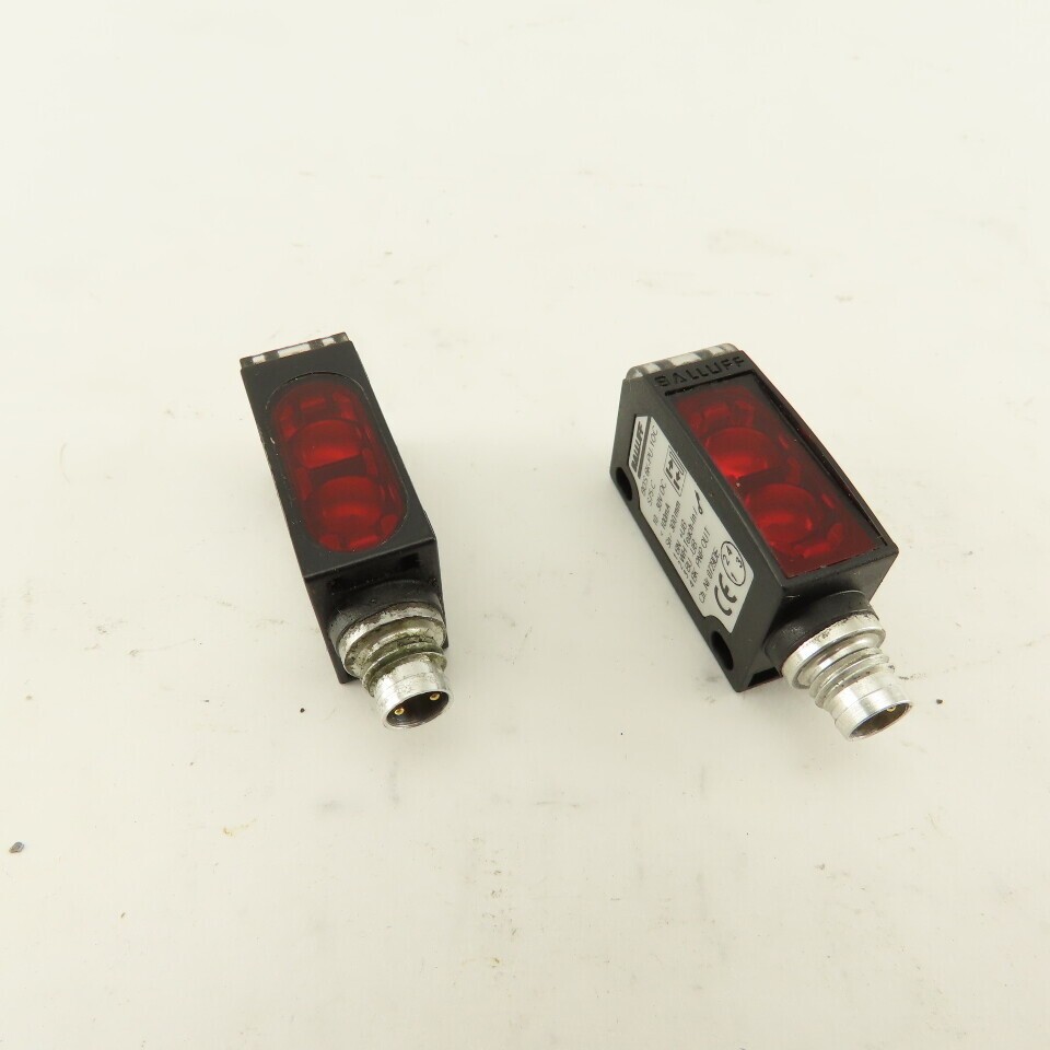 Balluff BOS 6K-PU-10C-S75C 10-30VDC Photoelectric Sensor Lot of 2