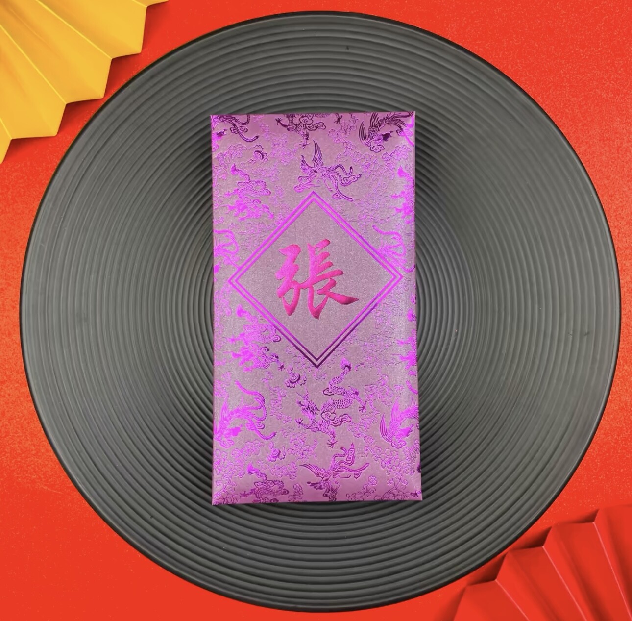 30pcs Customized Surname Red Envelope Creative Hongbao Red Packet Gift Envelopes