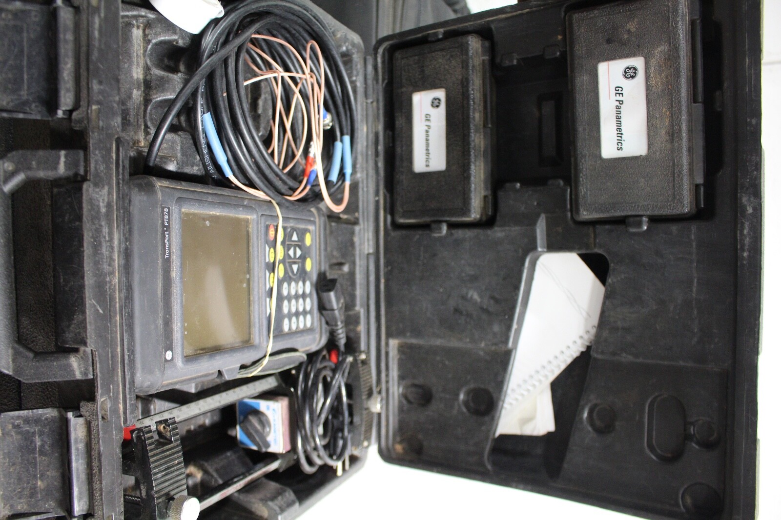 GE Panametrics TransPort PT878 PORTABLE LIQUID FLOWMETER