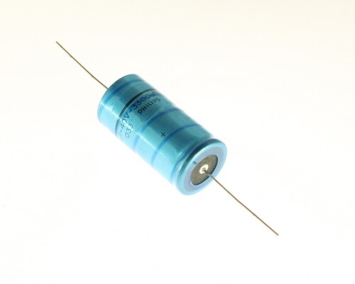 5x 3300uF 40V DC Axial Electrolytic Aluminum Capacitor 40 Volts 3300mfd 40VDC