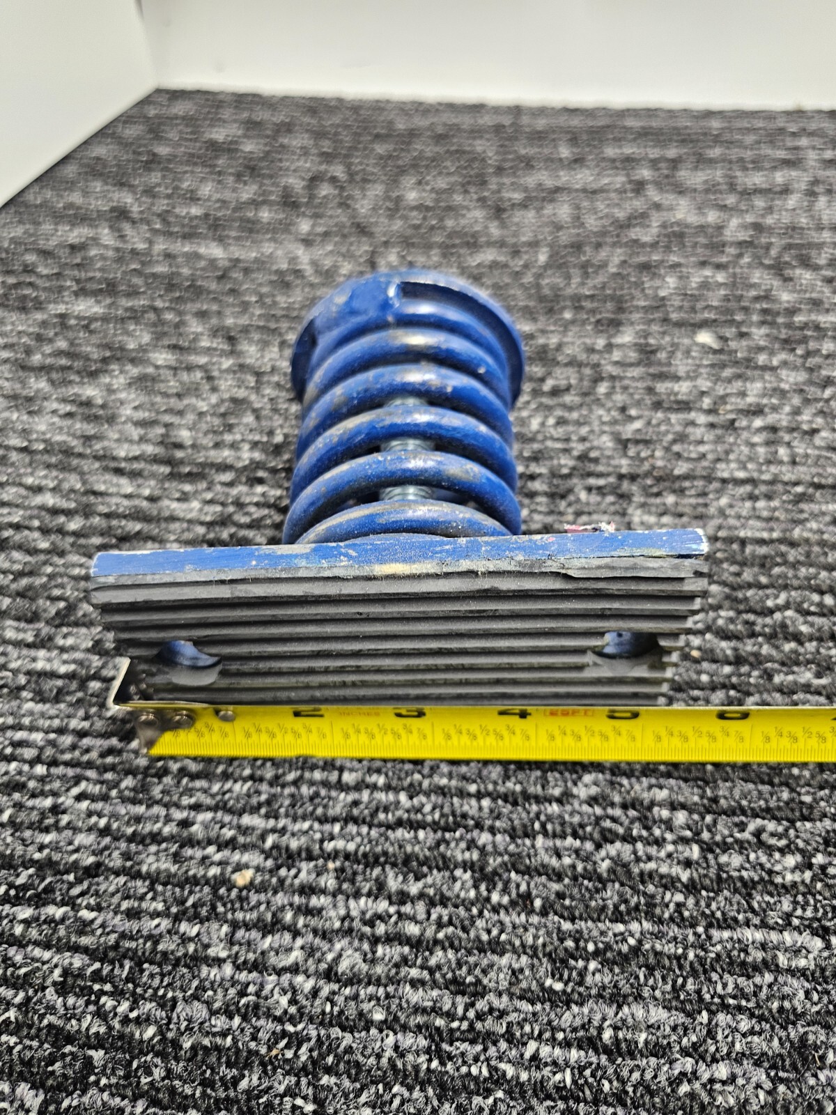 Vibration Eliminator Open Spring Mount Isolator Deflection Blue Silver OST1