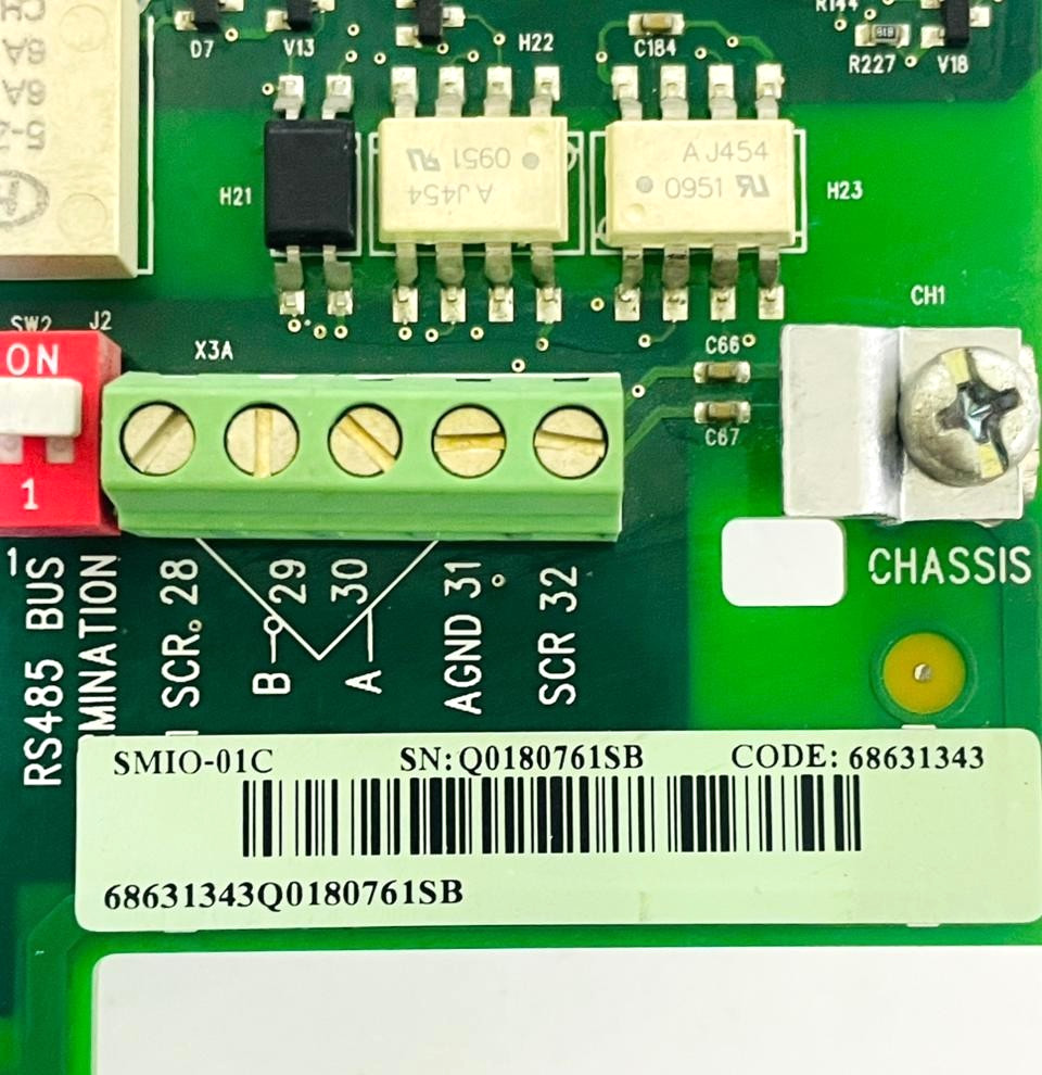 ABB SMIO-01C Industrial I/O Fieldbus Module 68500320 F