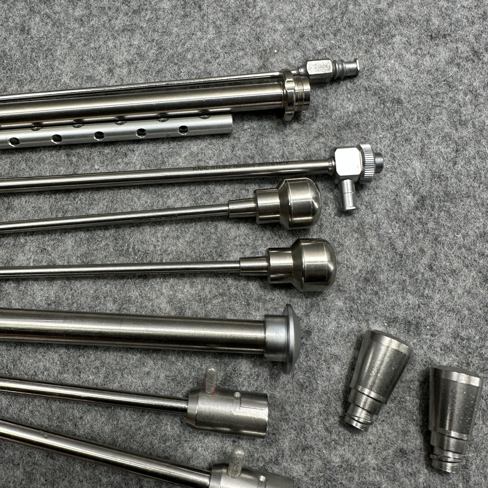 Lot of 27 Cannula Obturator Storz Stryker Dyonics Wolf Jarit Laparoscopic Parts
