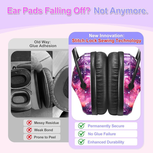 ZOHAN EM030 Kids Ear Protection, Noise Cancelling Headphones 1pack – Nebula