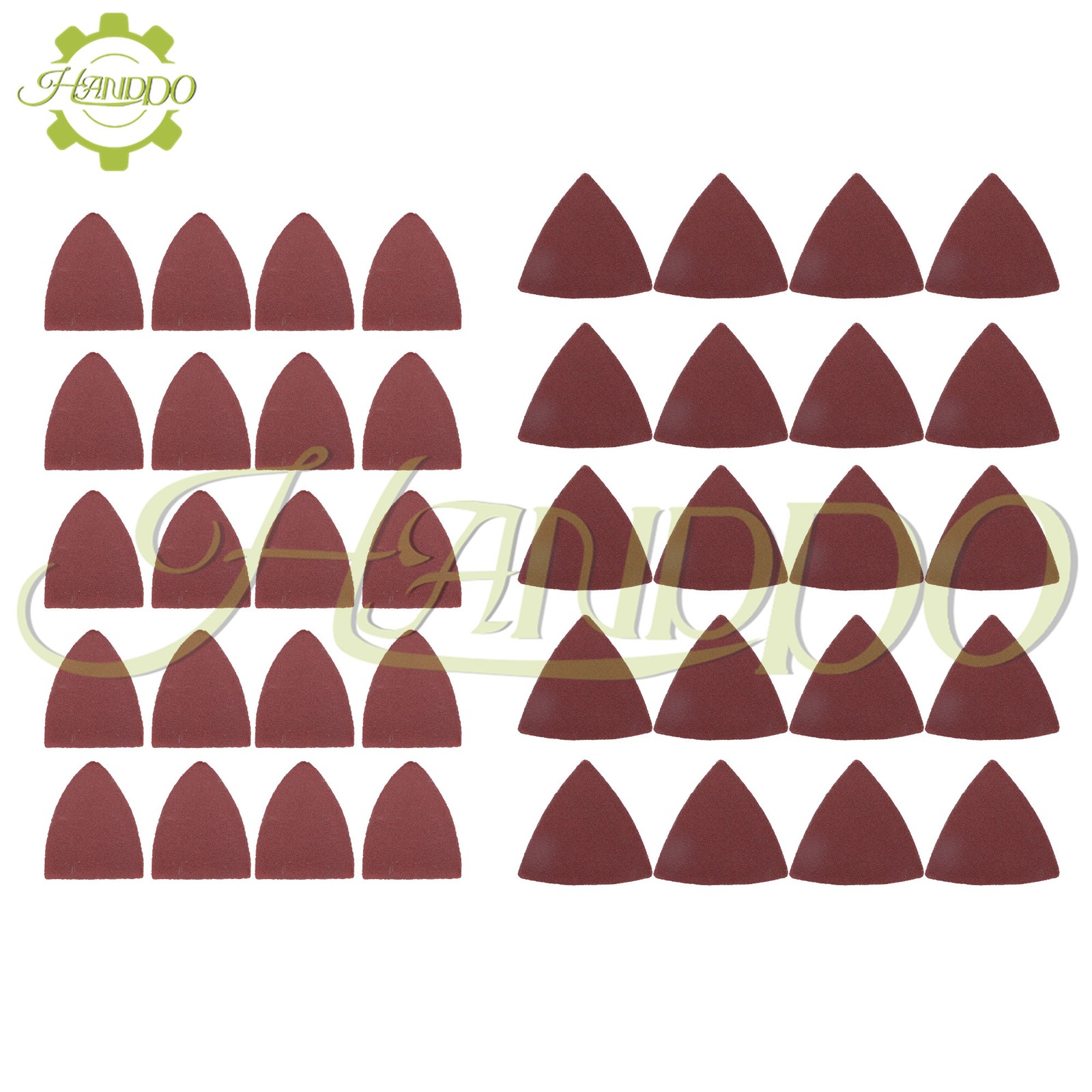 104 Pack Oscillating Multi Tool Blade Fit For Wood Metal Cutting and Sandpaper