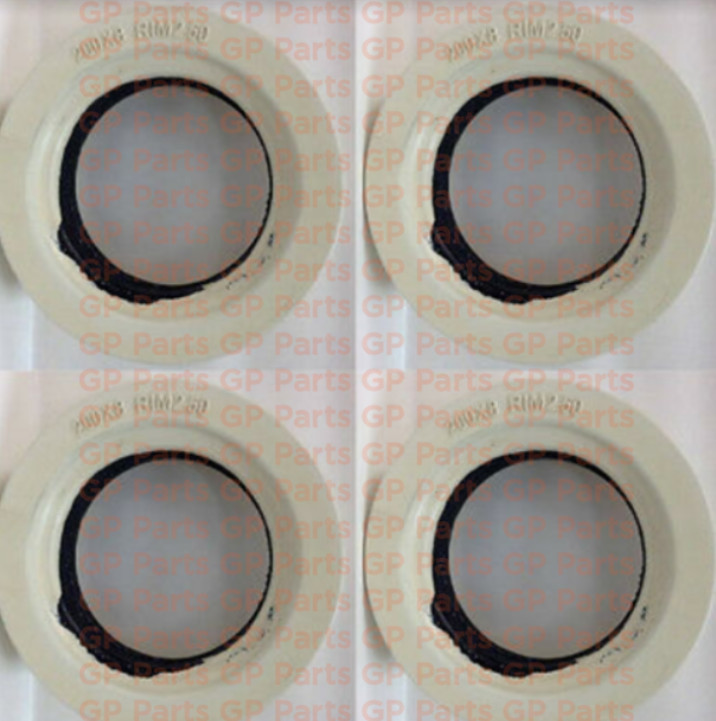(QTY 4) Skyjack 112604,NON MARKING SMOOTH,MOULD ON TIRE (7.85″ X 2.50″)SJIII3219