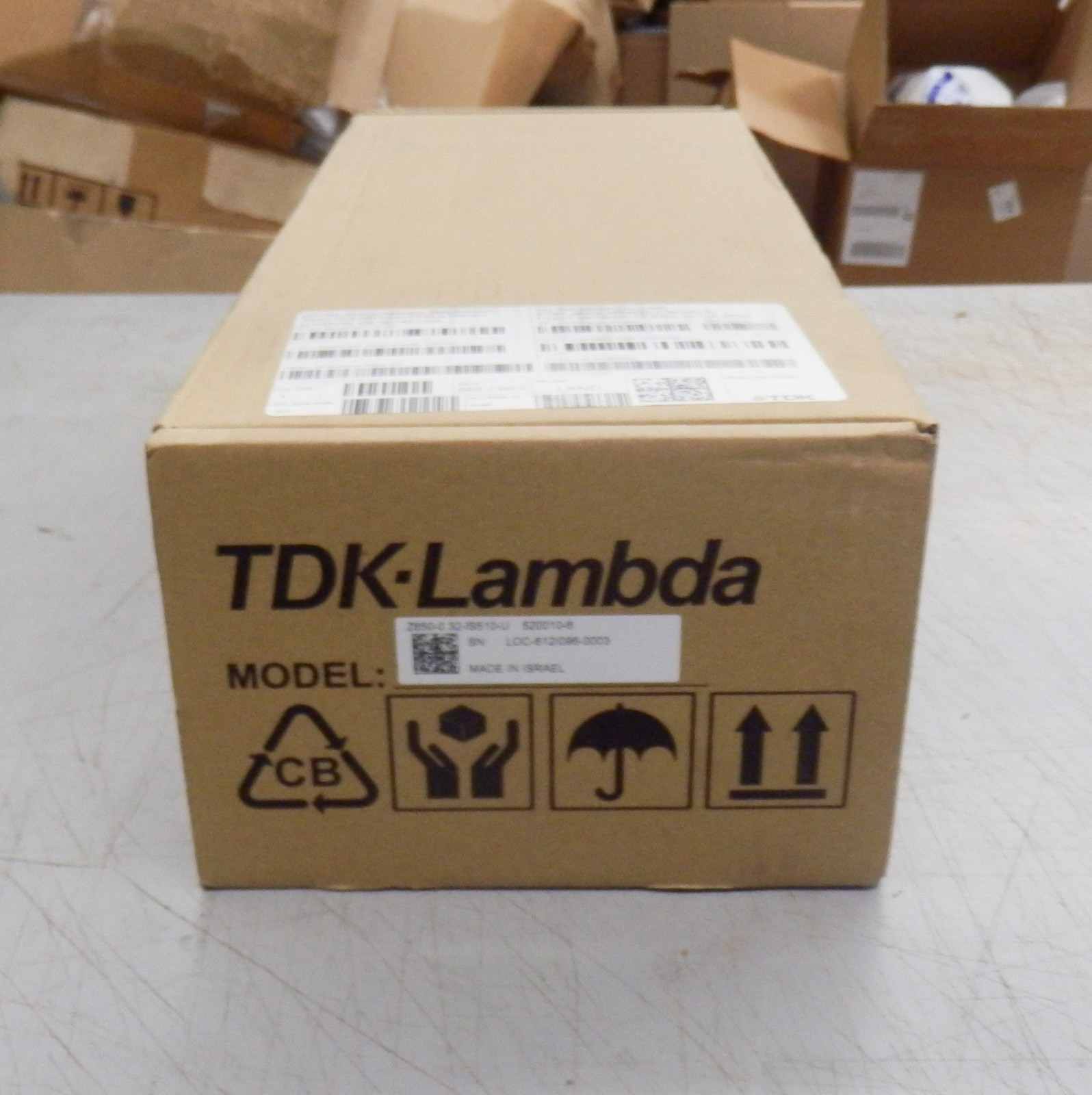 TDK Lambda Z650-0.32-IS510-U 650V 0.32A 208W Programmable DC Power Supply