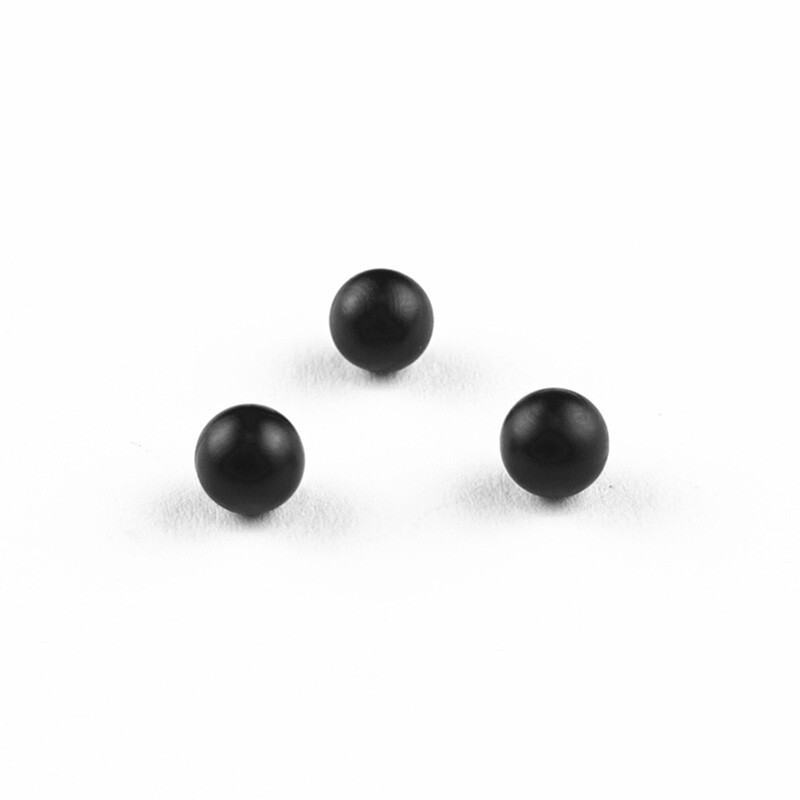 Nitrile Rubber Solid Ball Balck Rubber Soft Ball NBR Oil Resistant Fuel Petrol