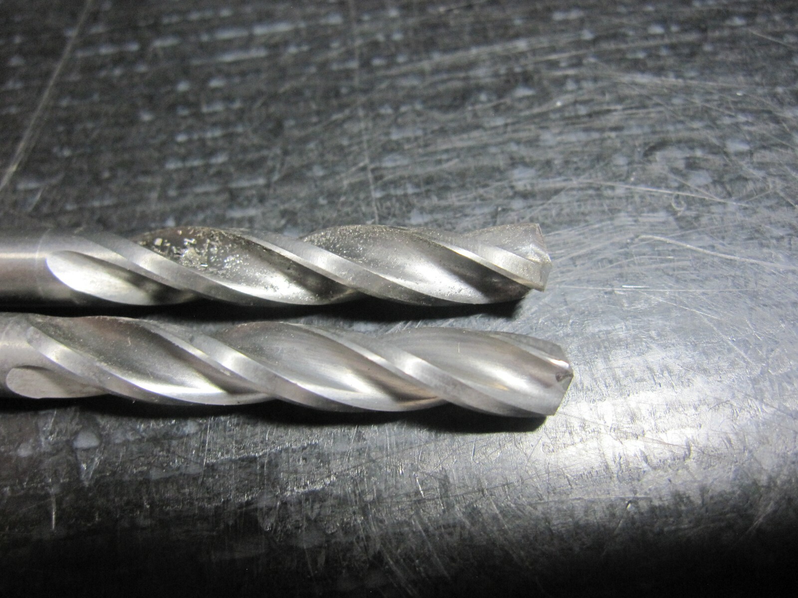 2 used Guhring 6.500mm 3fl 3 flute carbide drill