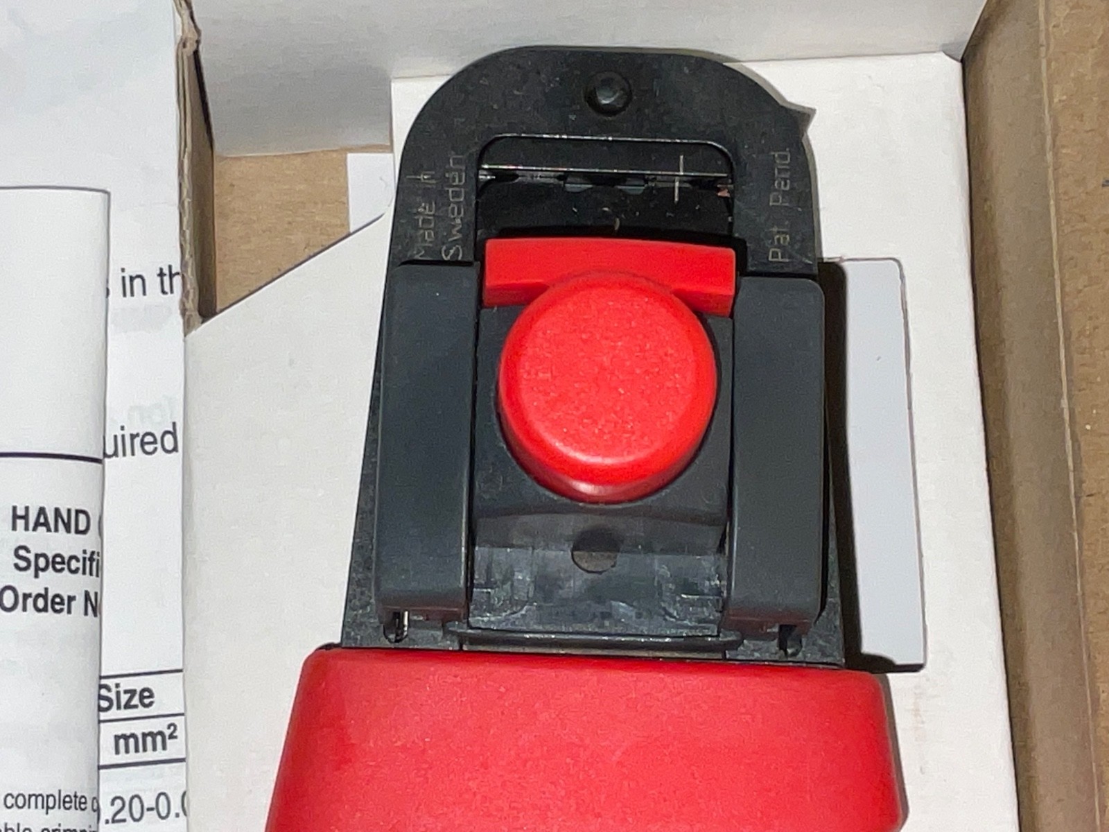 New Molex 63811-4400 Hand Crimp Tool Full Cycle Racheting Class 2 Compliant
