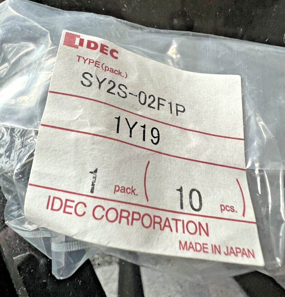 IDEC SY2S-02F1P Relay Hold Down Spring (Pack Of 10)