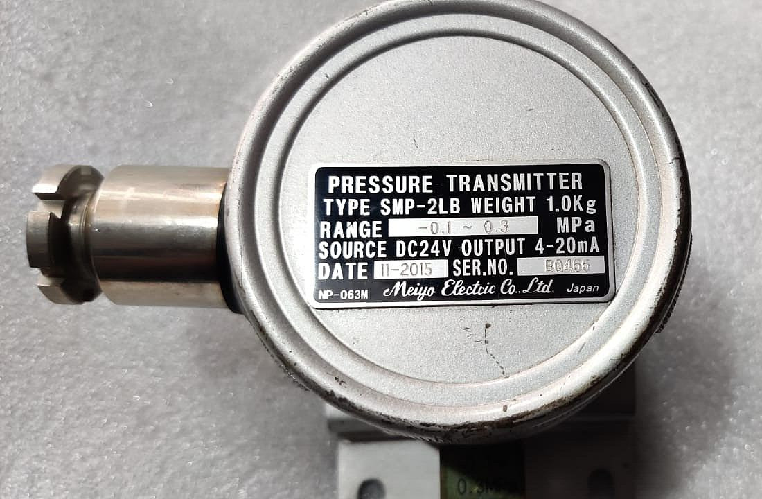 Meiyo Electric SMP-2LB Pressure Transmitter -0.1~0.3 MPa
