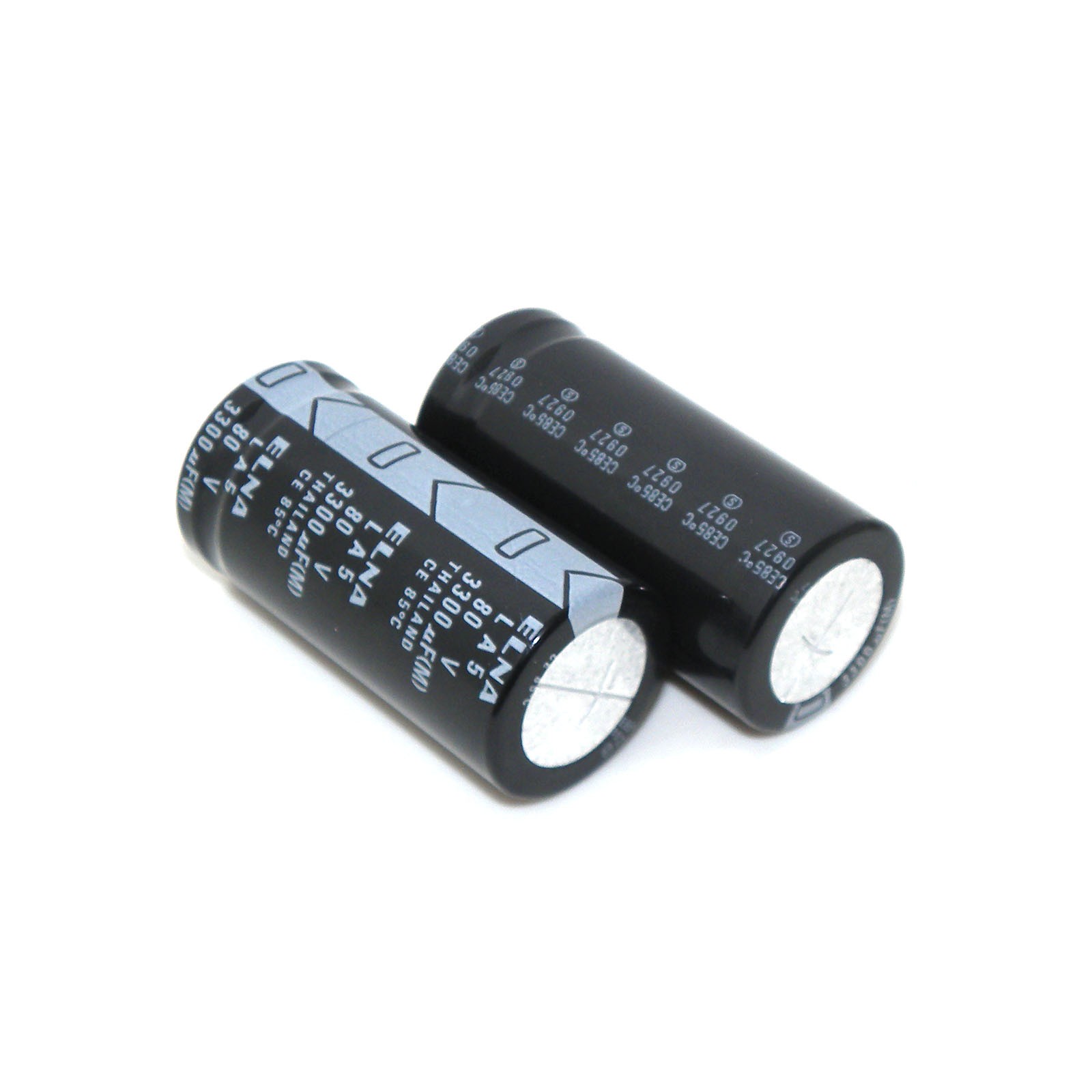 2x 3300uF 80V ELNA Electrolytic Capacitor 80V3300uF 22×45 mm