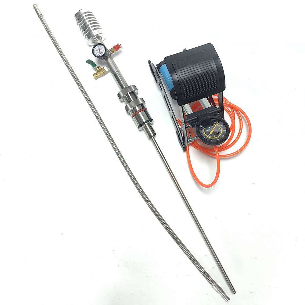 Pedal Type Liquid Nitrogen Pump Cryogenic Pump LN2 Tank Foot Pump 50mm Caliber