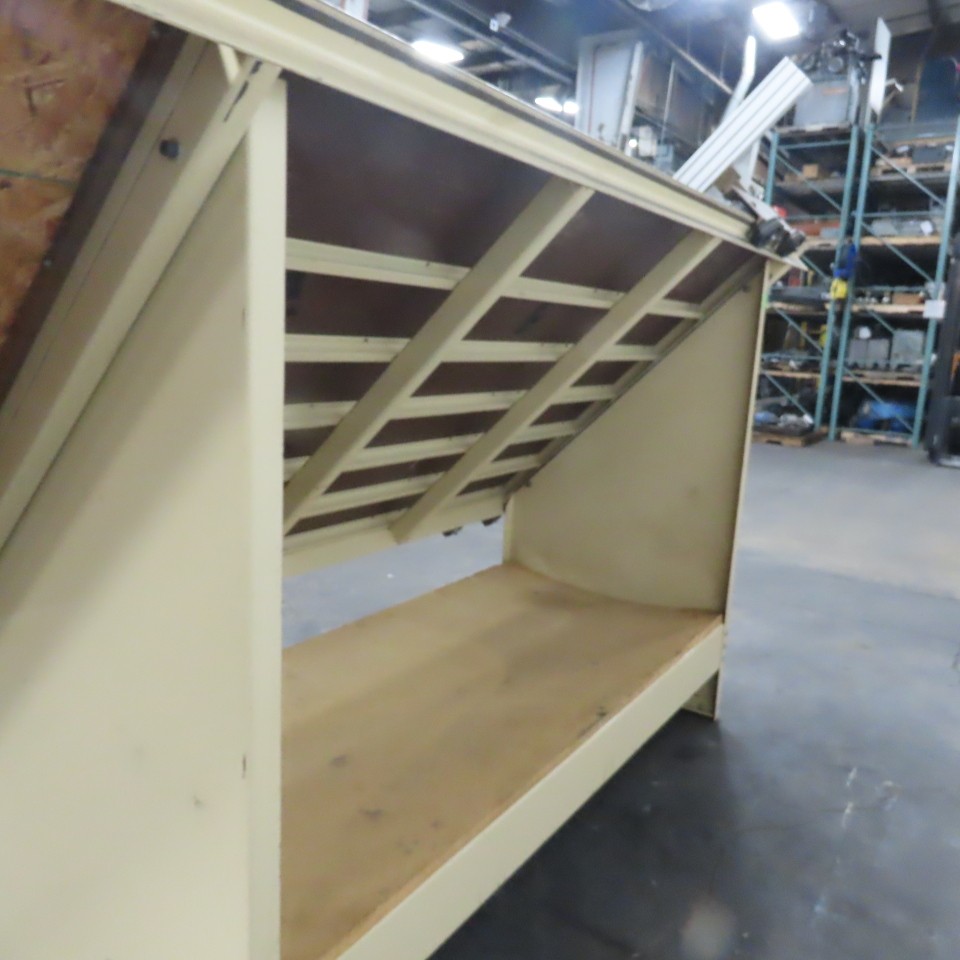 Ritter R215 E/A 5′ x 8′ Face Frame Assembly A Frame Table 5 Pneumatic Clamps