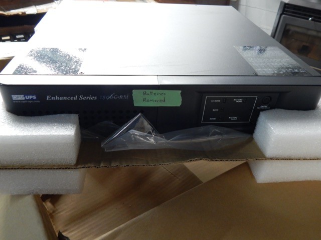 Opti-UPS ES1500C-RM – 980W 1400VA Enhanced Series 8-Outlet Line