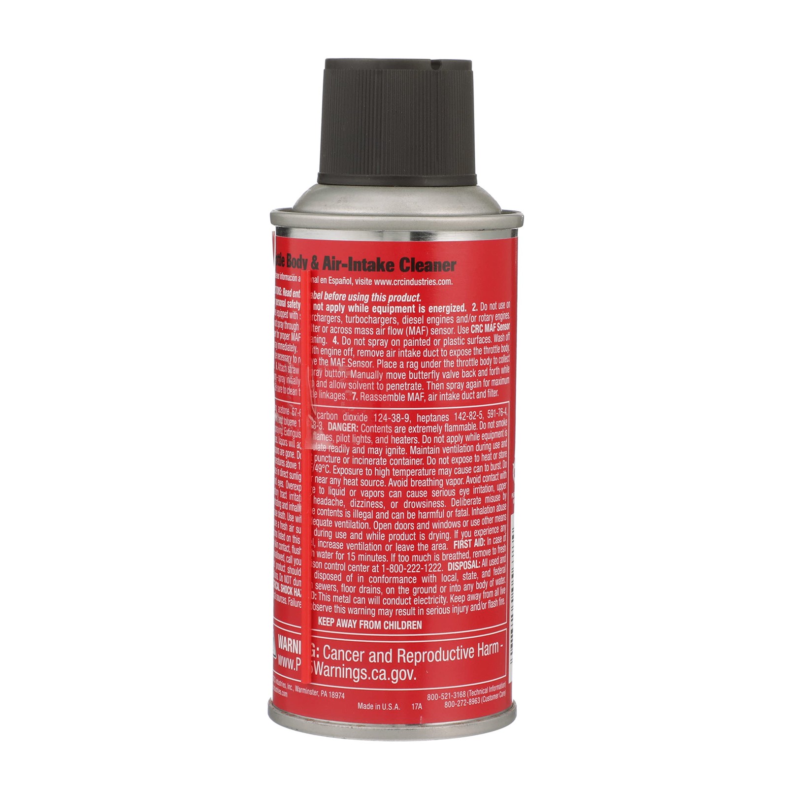 Throttle Body & Air Intake Cleaner 05678 – 5 WT OZ, Cleaner for All Fuel Inje…