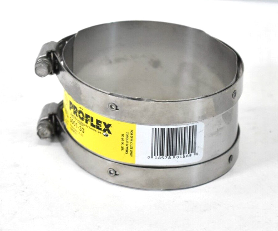 Proflex Shielded Coupling Neoprene 3″ CI To 3″ Copper 3001-33 Replaces CK-33