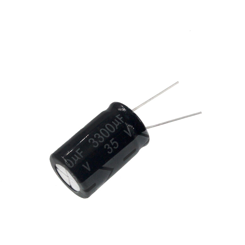 10pcs 35V 3300uF 35Volt 3300MFD 105C Aluminum Electrolytic Capacitor 16×25mm