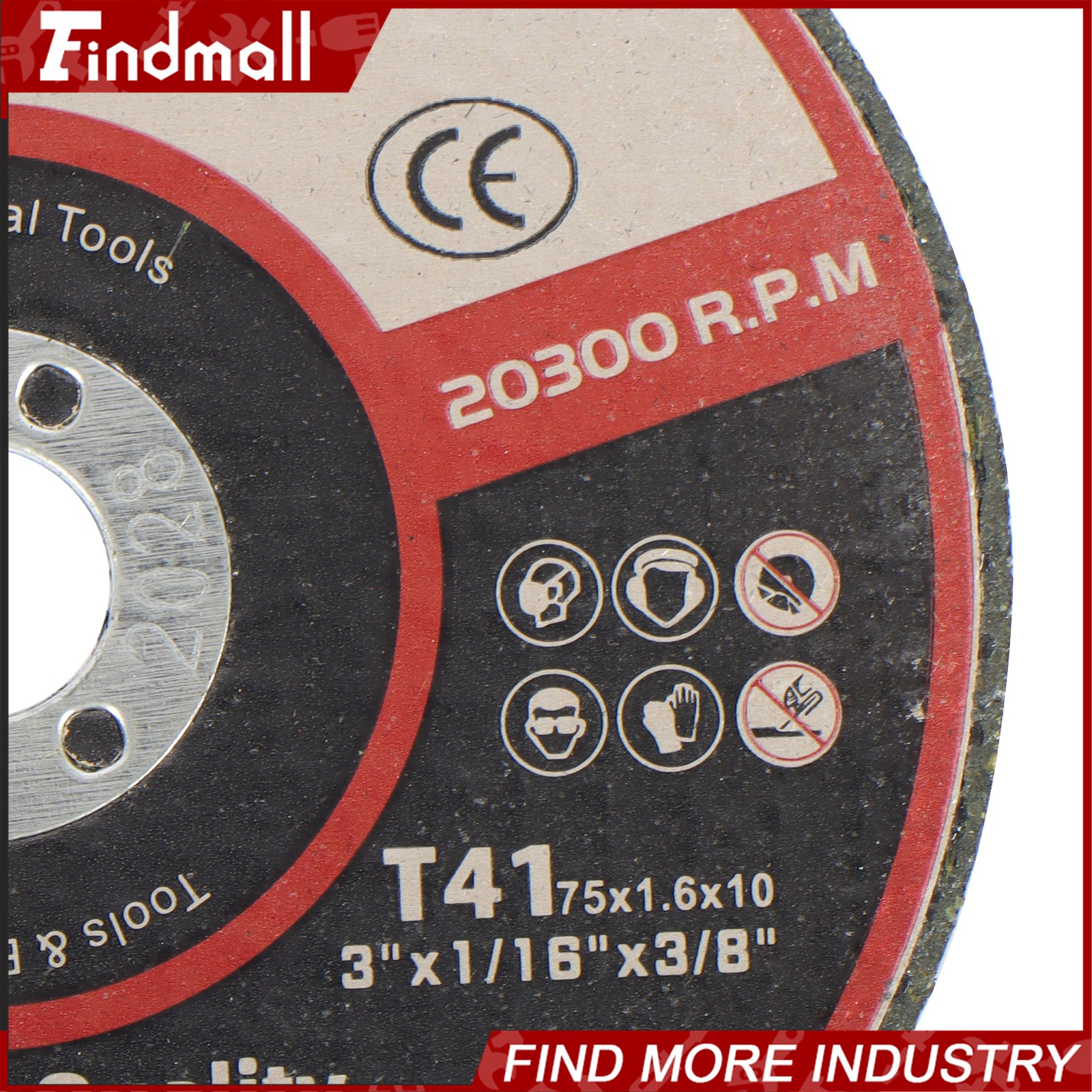 Findmall 50 Pack Cut Off Wheels 3″ x 1/16″ x 3/8″ Cutting Discs for Die Grinders