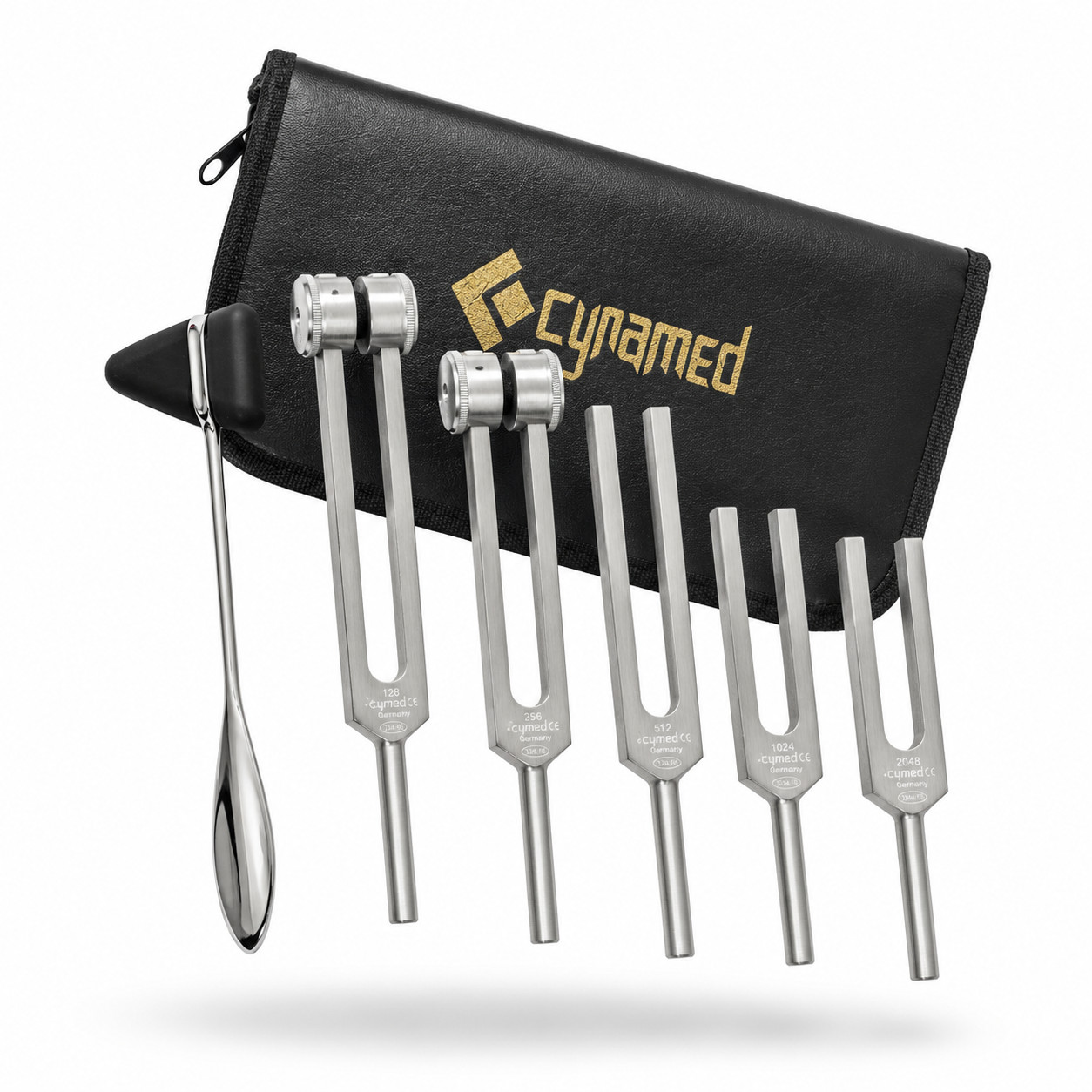 6 Tuning Fork Set Medical Surgical Chiropractic Physical Diagnostic instruments