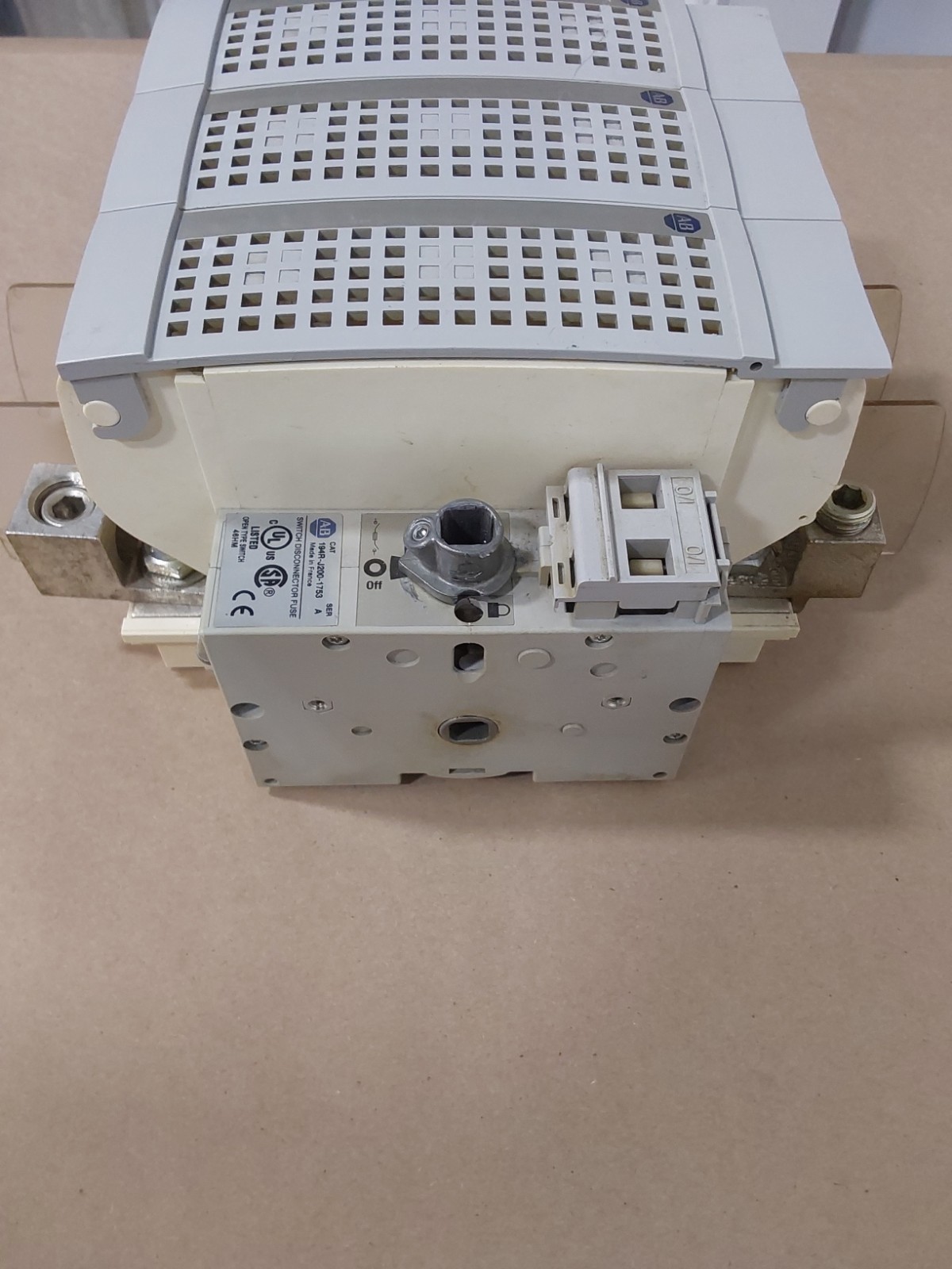 PARTS ONLY Allen-Bradley AB 194R-J200-1753 Switch Disconnector LPJ-175SP Fuse