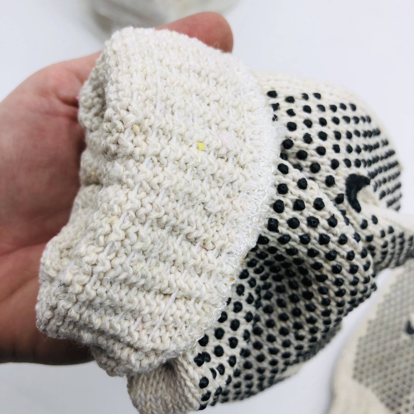 Elco M66PC-PD2 Work Gloves Mens Size XL PVC Dots Cotton/Poly String Knit 12pairs