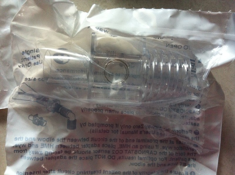Portable CO2 Patient Monitor- Mainstream ETCO2 Capnograph, Works with Ventilator