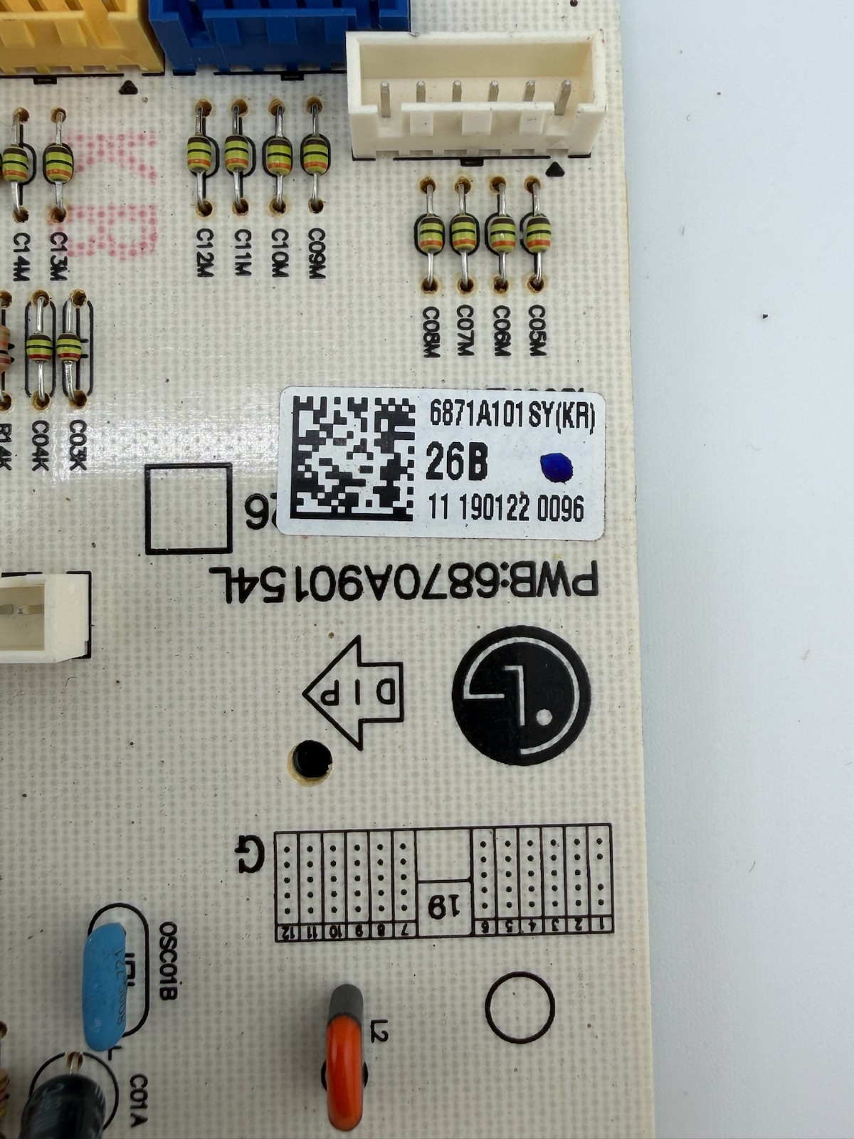 LG 6871A10126B AC Air Conditioner Sub PCB Control Board Assembly