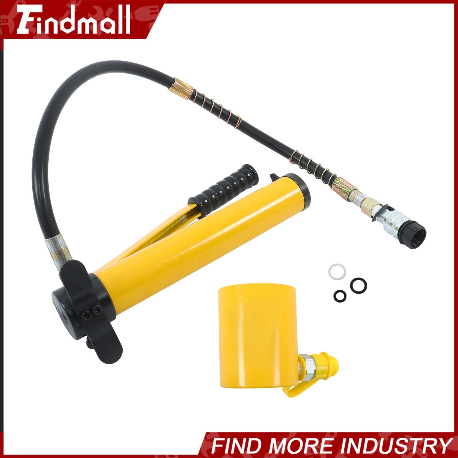 Findmall RSC-2050 CP-180 Hydraulic Hand Pump 20 Ton – Single Acting Portable