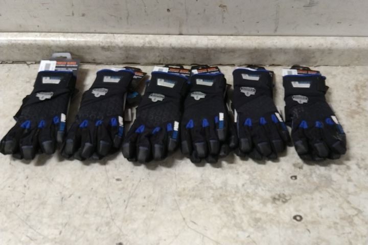 Proflex by Ergodyne 818WP 6 Pairs Size Small Utility Gloves