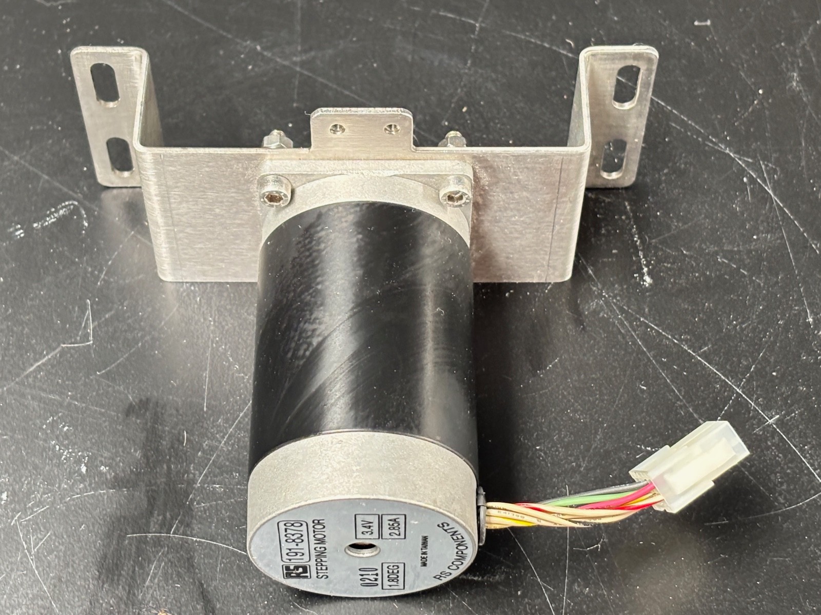 RS COMPONENTS 191-8378 Stepping Motor 3.4V, 2.85A, 1.8Deg, NSNP