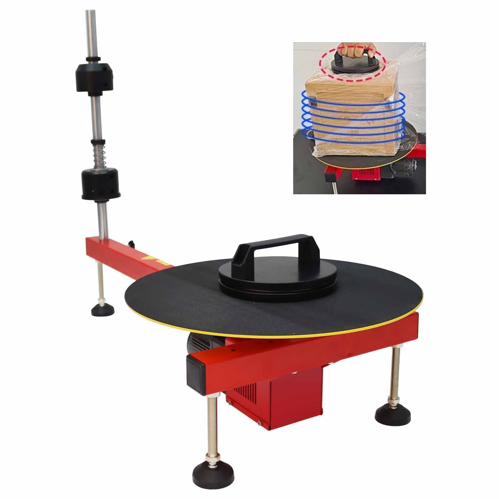 Electric Stretch Film Wrapping Machine 220V Semi-automatic Wrap-around Film Bale