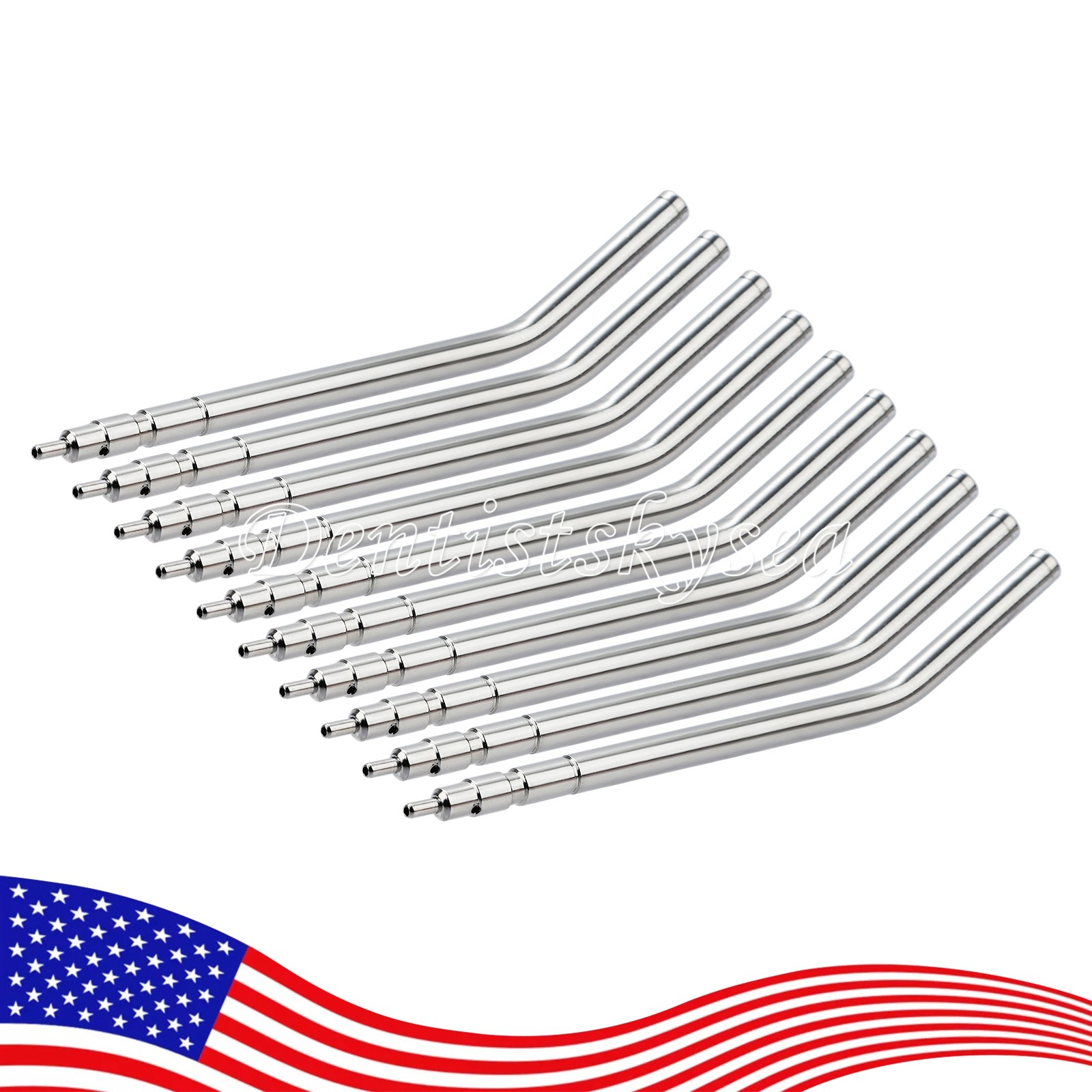 250 Air Water Spray Dental 3 Way Syringe Tips For 3 Way Tube Nozzles Tips /Tube