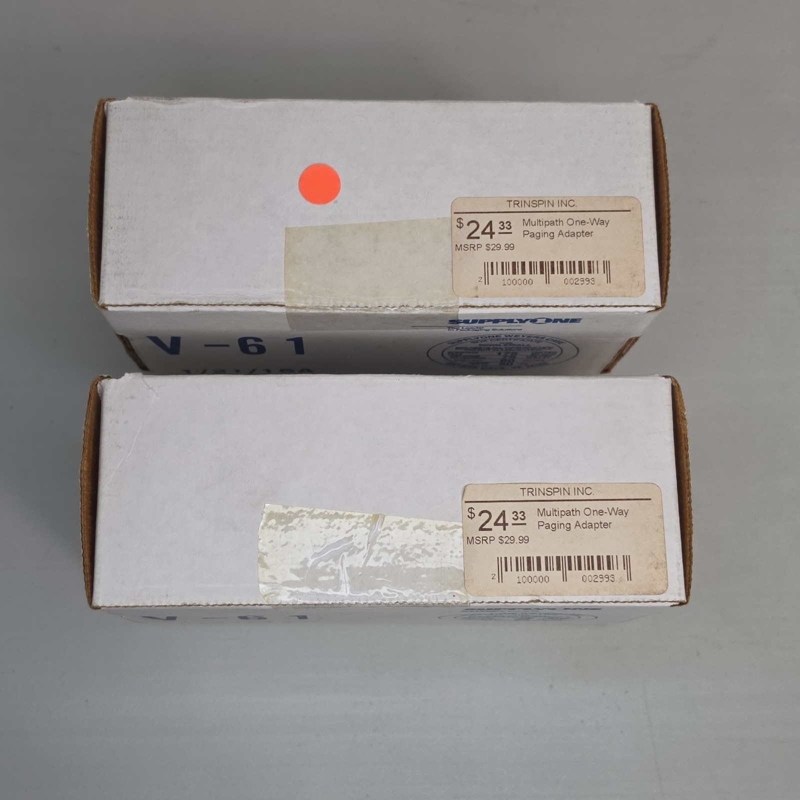 Lot of 2 Valcom V-LPT One Way Paging Adapters