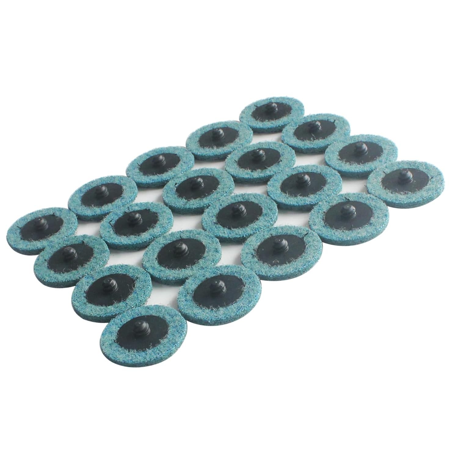 50x 2in Non-Woven Quick Change Sanding Disc R-Type Fine Grade For Die Grinder