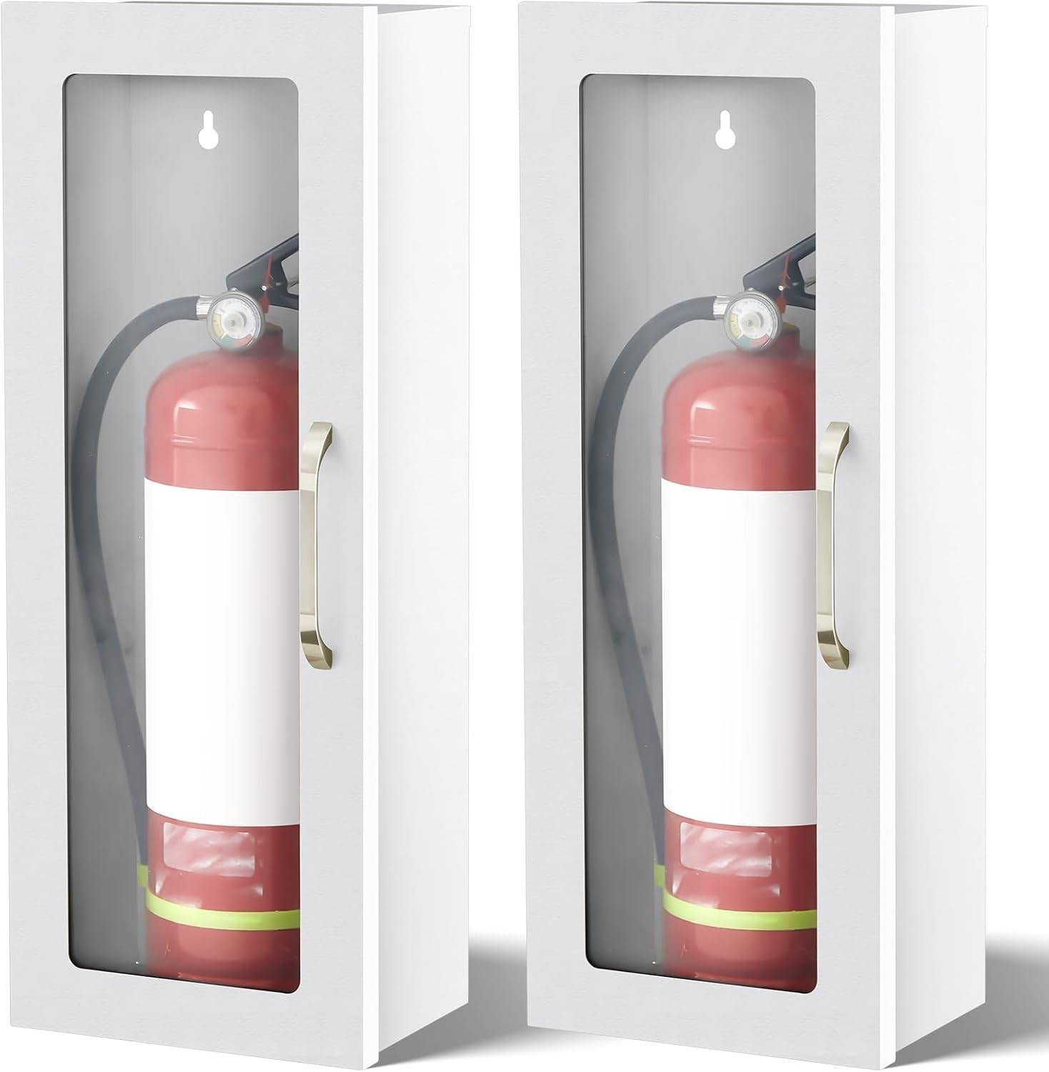 10lb Fire Extinguisher Cabinet Wall & Surface Mount 24-3/4 H x 10-1/4 W x 6-3/4