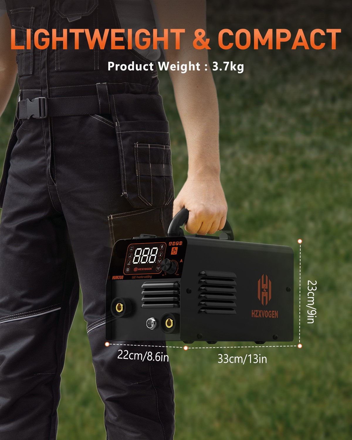 3IN1 Gasless MIG Welder DC 110V 200Amp Inverter TIG MMA Welding Machine w/Helmet
