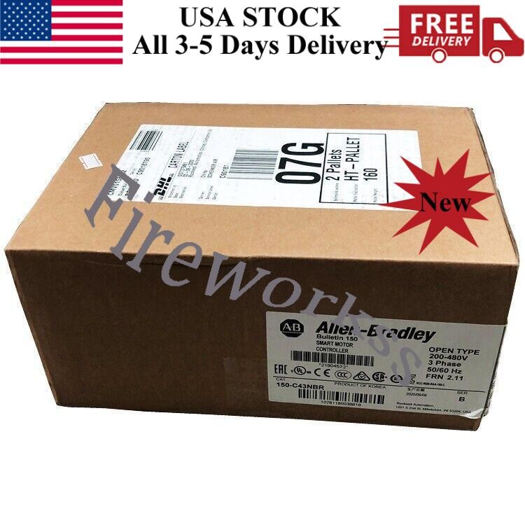 AB 150-C43NBR SMC-3 43A Smart Motor Controller 150C43NBR New Original US Stock