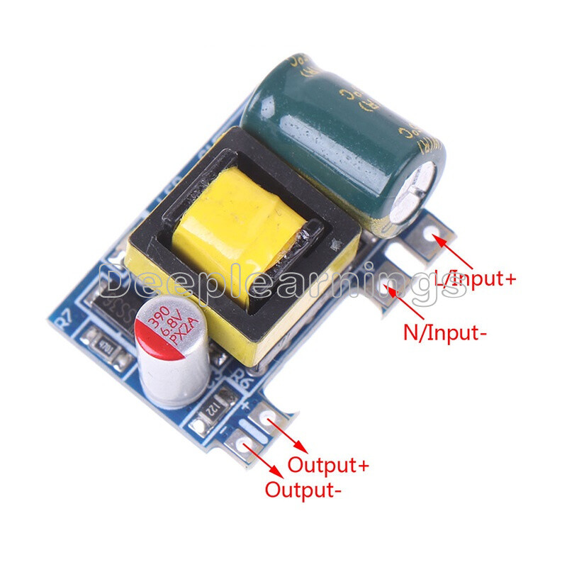 Mini AC-DC 110V 120V 220V 230V To 5V Converter Board Module Power Supply